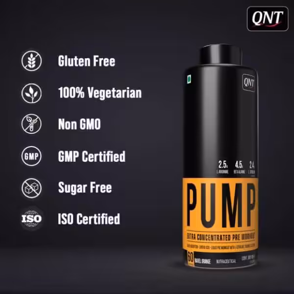QNT Pump Liquid Pre-Workout - product image