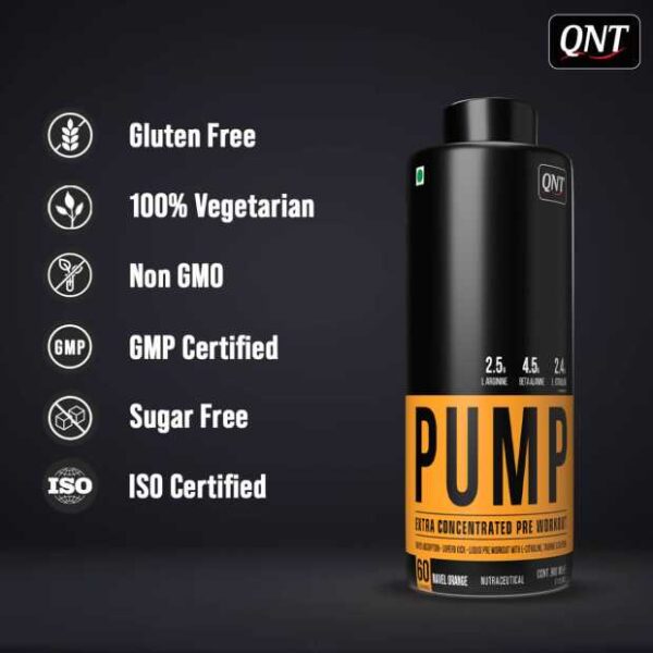 QNT Pump Liquid Pre-Workout