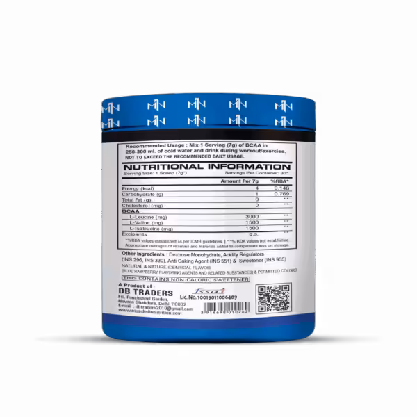 MuscleD-IN Nutrition BCAA - product image