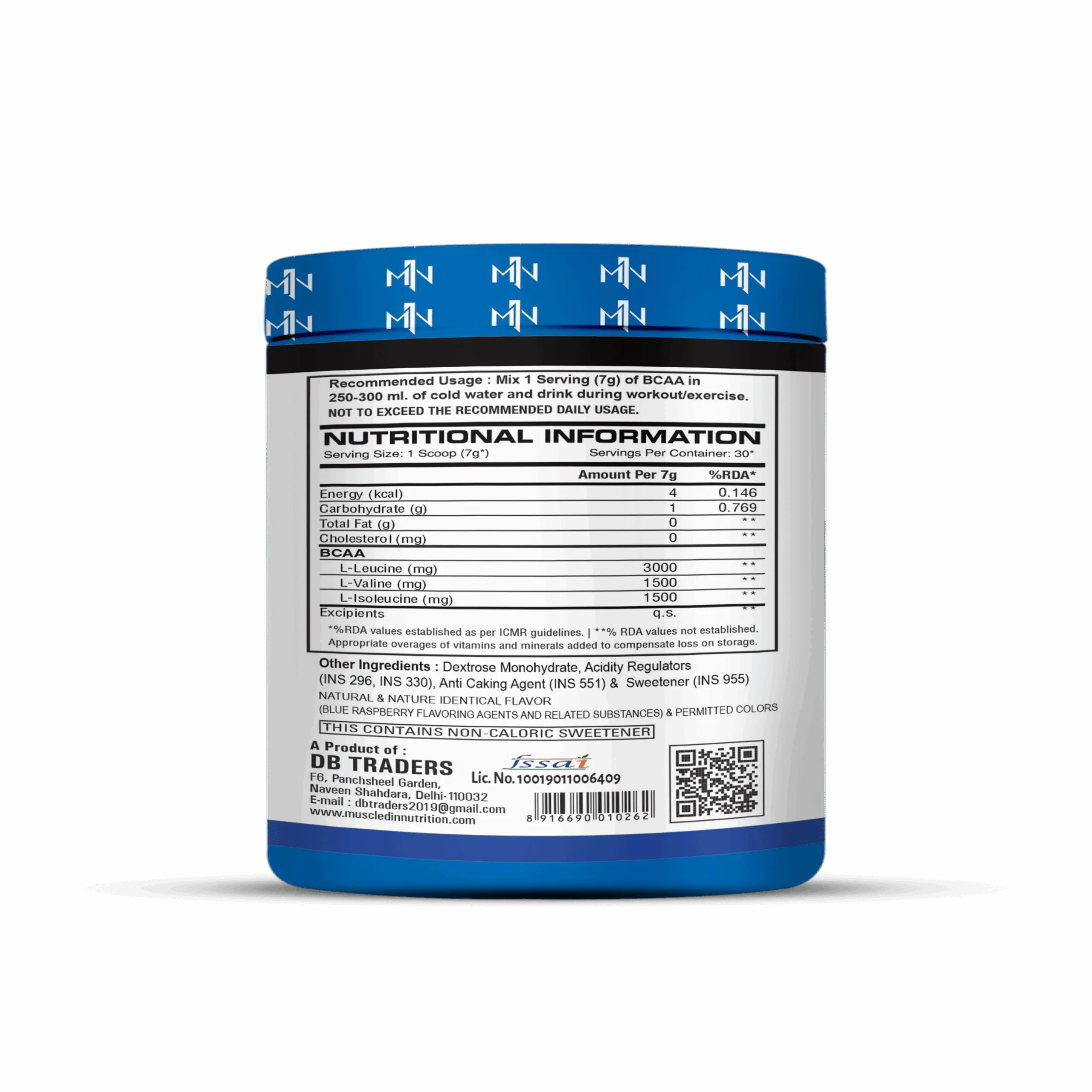 MuscleD-IN Nutrition BCAA - Image 2