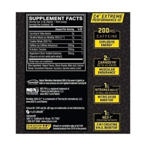 Cellucor C4 Extreme Pre Workout Powder