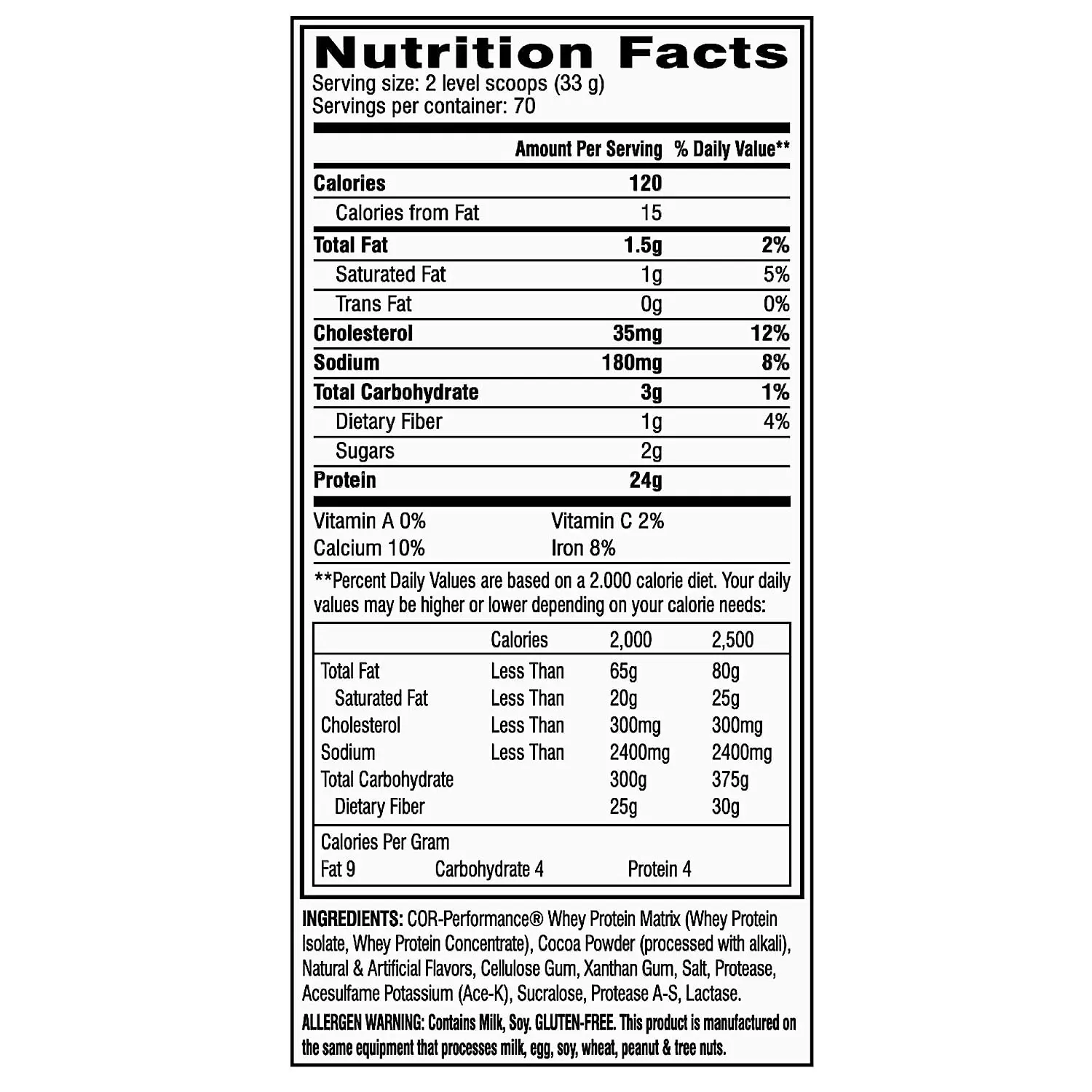 Cellucor Cor-Performance Whey - Image 2