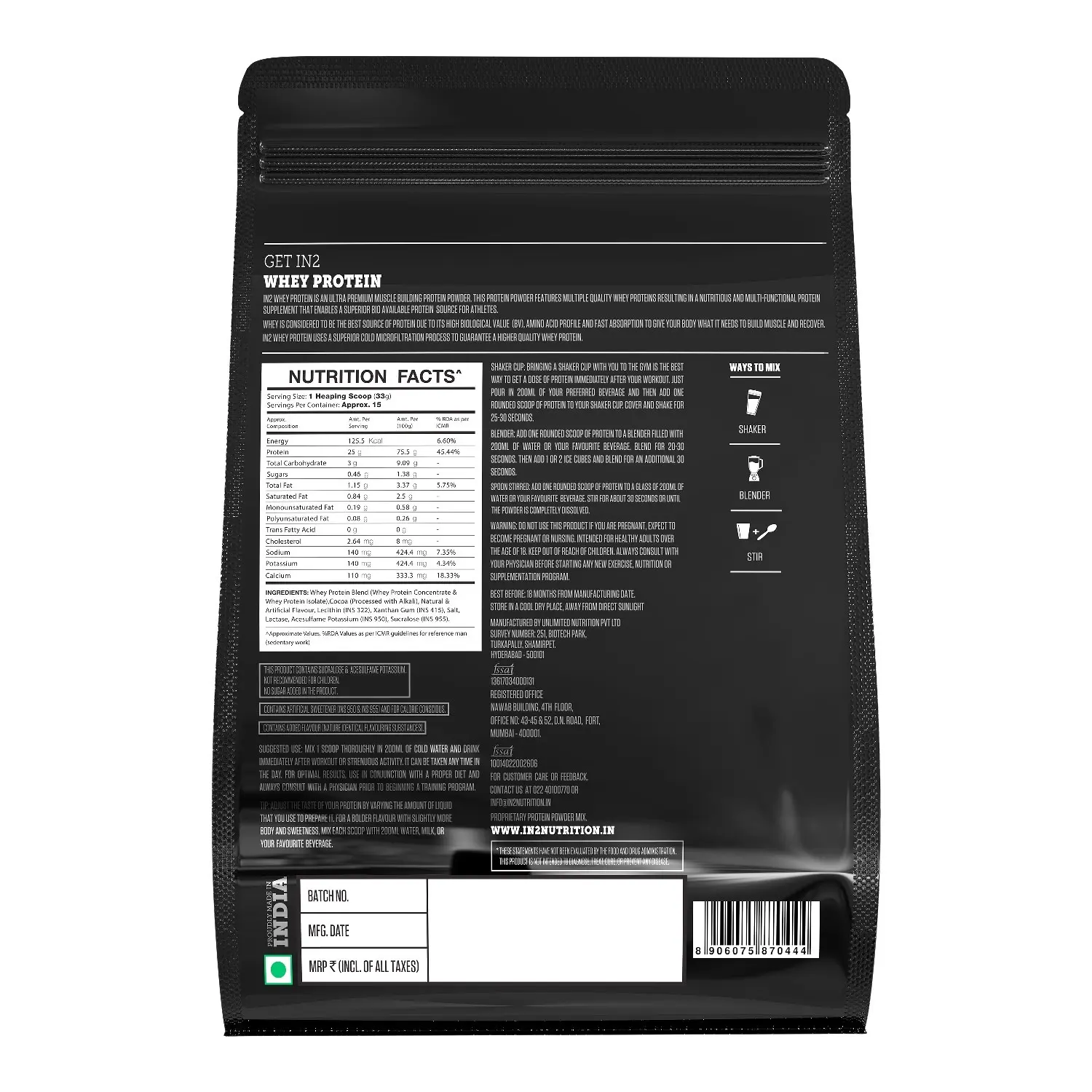 IN2 Whey Protein - Image 3