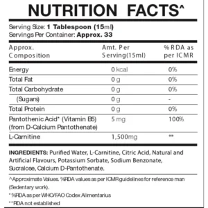 IN2 Liquid L-Carnitine