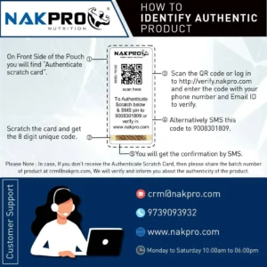 Nakpro Calcium Caseinate – Slow Digesting Casein Protein Powder