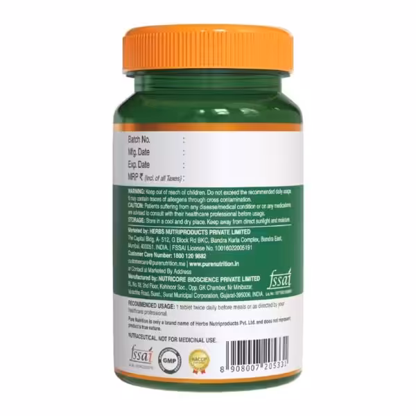 Pure Nutrition Detox Liver Milk Thistle - product image