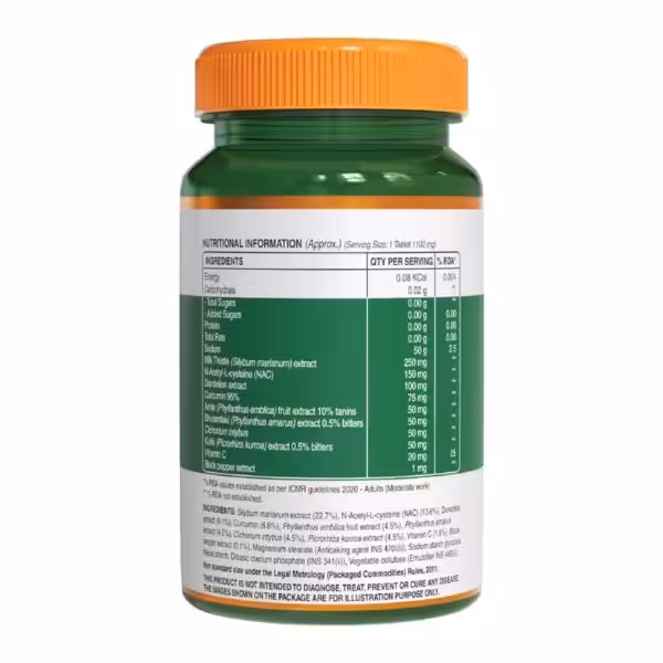 Pure Nutrition Detox Liver Milk Thistle - product image