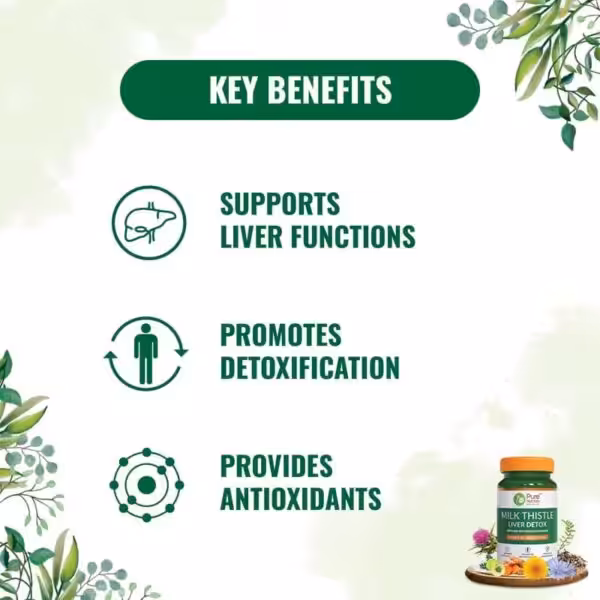 Pure Nutrition Detox Liver Milk Thistle - product image