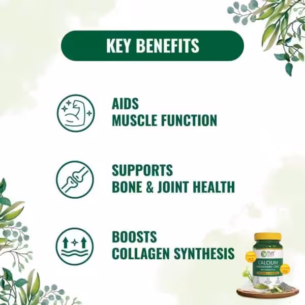Pure Nutrition Calcium Magnesium Zinc Tablets - product image