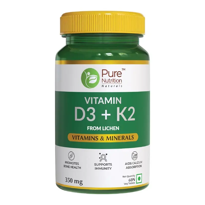 Pure Nutrition Vitamin D3 + K2