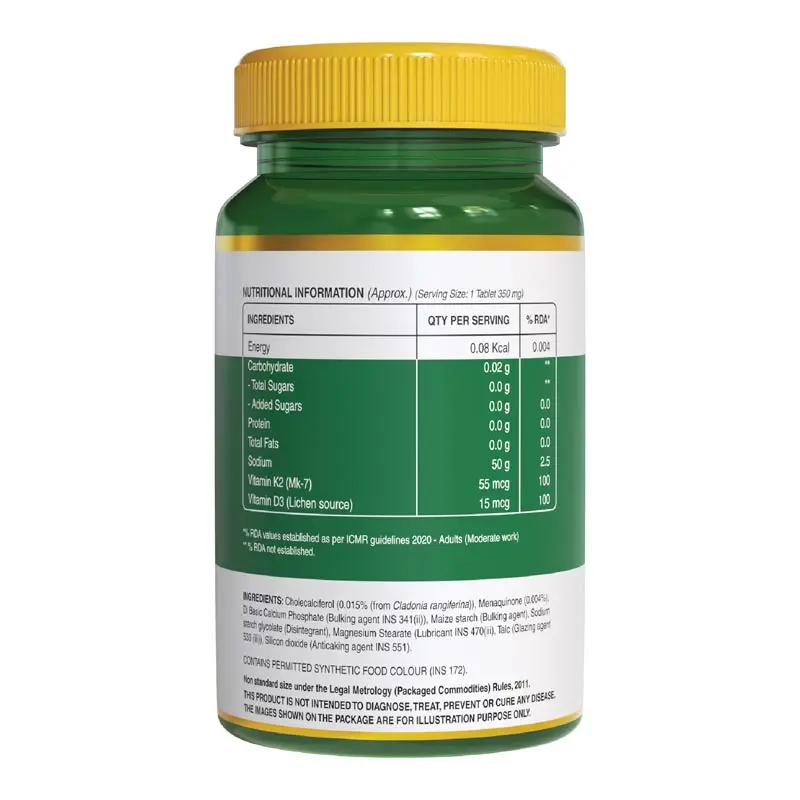 Pure Nutrition Vitamin D3 + K2 - Image 3