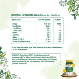 Pure Nutrition Vitamin D3 + K2