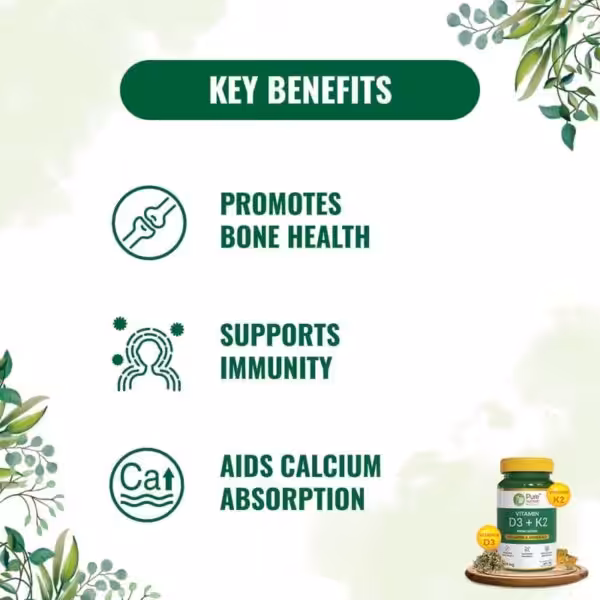 Pure Nutrition Vitamin D3 + K2 - product image