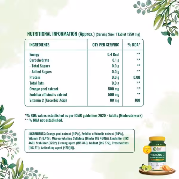 Pure Nutrition Vitamin C - product image