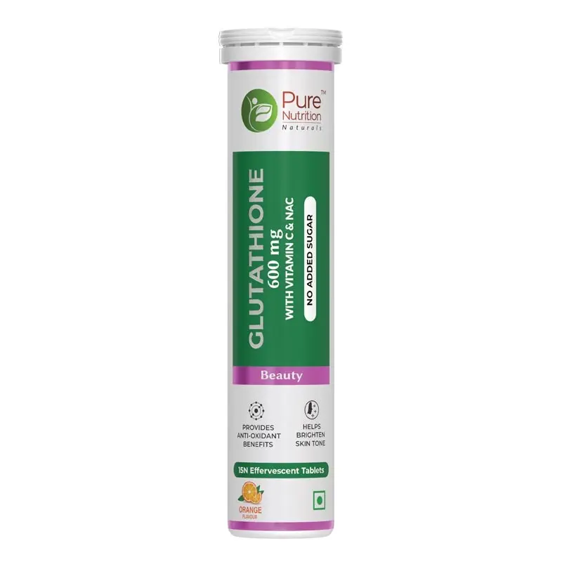 Pure Nutrition Glutathione 15 Tablets Effervescent
