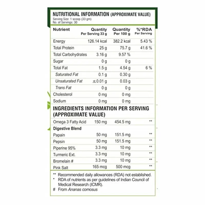 Pure Nutrition Vegan Protein - product image