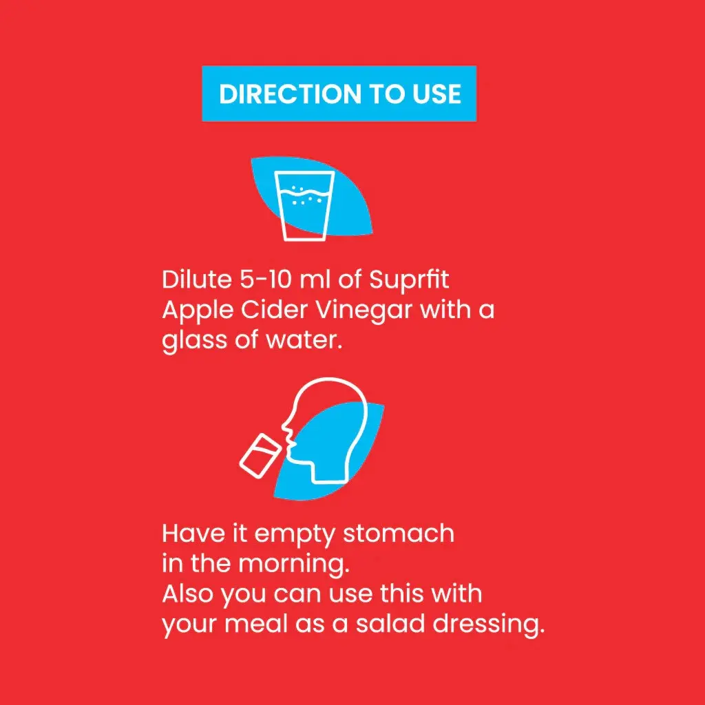 Suprfit Apple Cider Vinegar With The Mother - product image