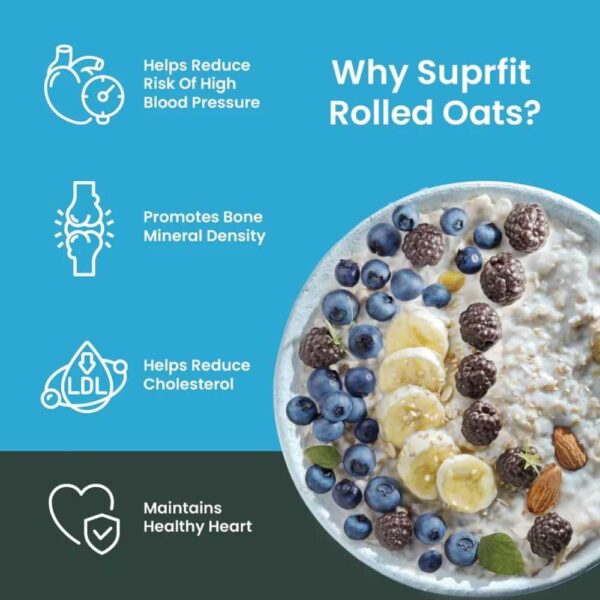 Suprfit 100% Natural Rolled Oats