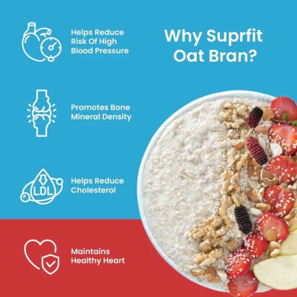 Suprfit 100% Natural Oat Bran