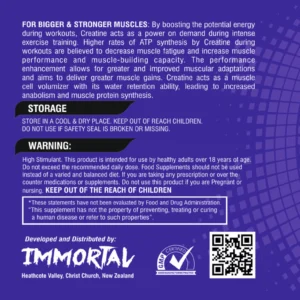 Immortal Creatine