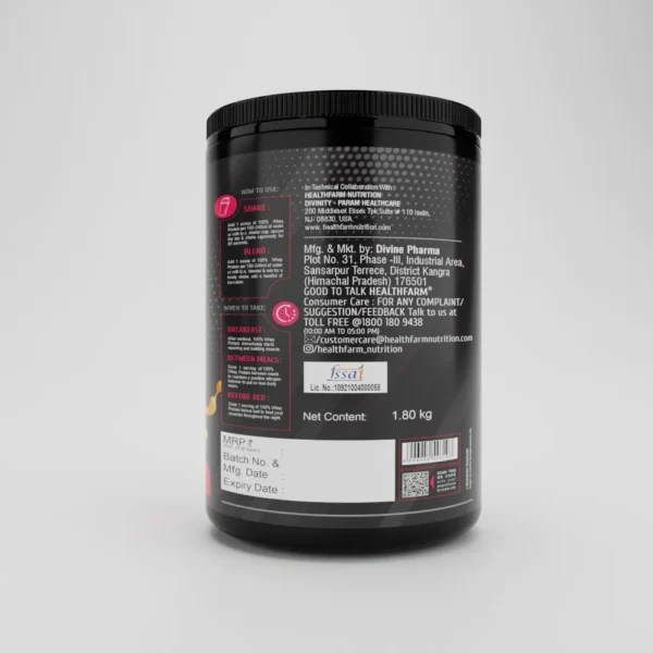 Healthfarm 100% Whey Protein Power House Formula