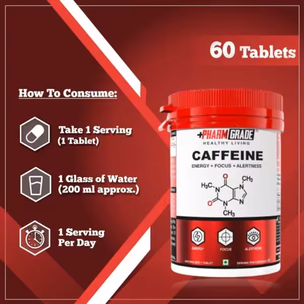 Pharmgrade Healthy Living Caffeine - product image