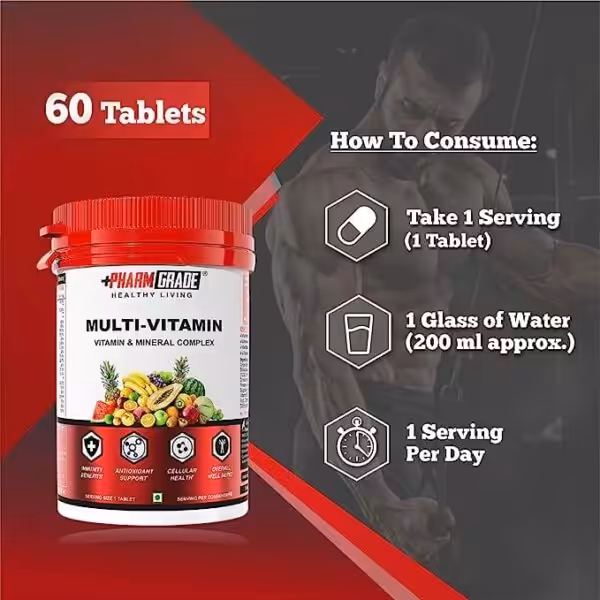 PharmGrade Healthy Living Vitamin C 500mg - product image