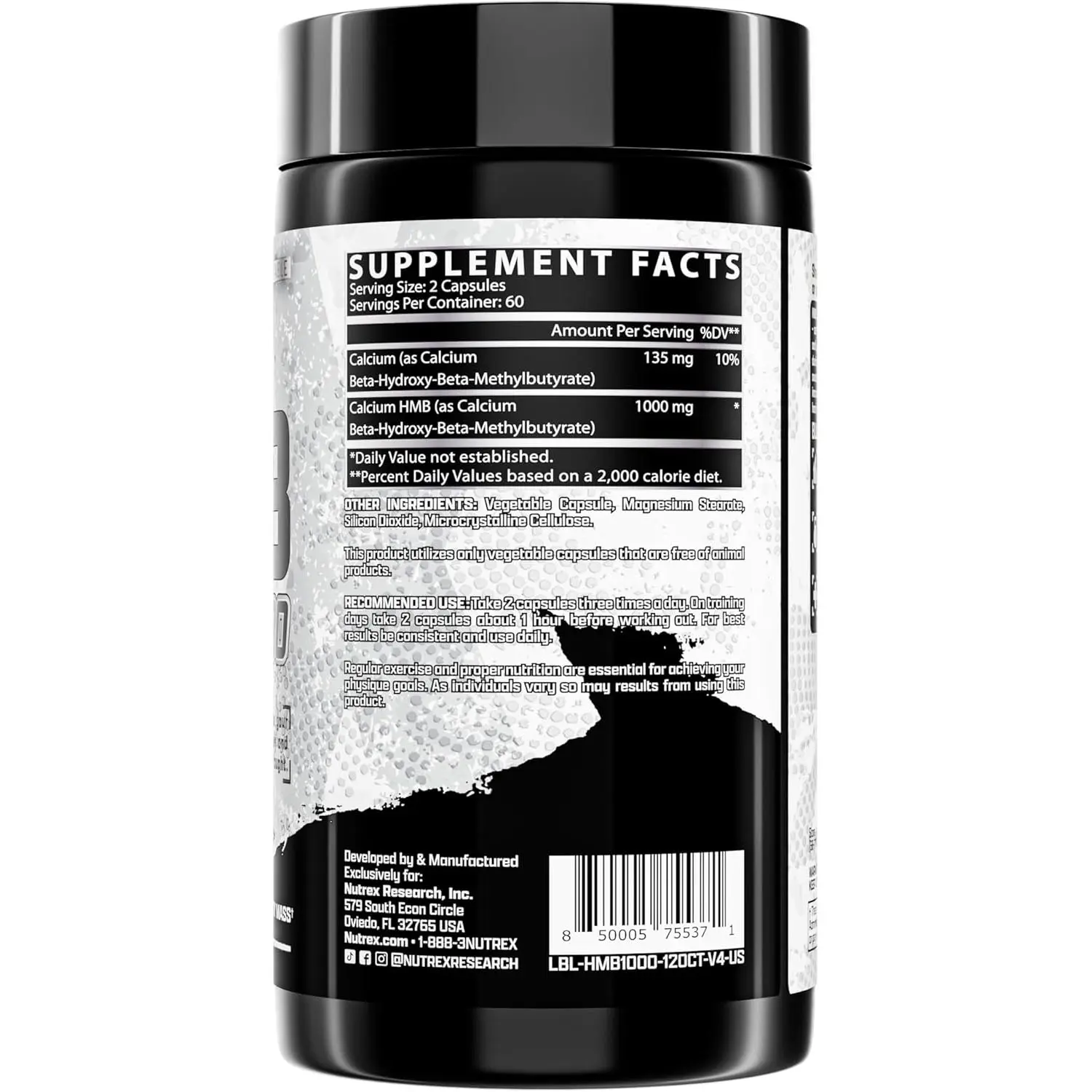 Nutrex Research HMB 1000 - Image 3