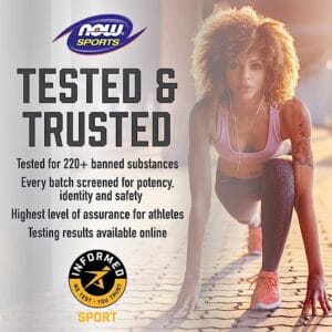 NOW Sports Nutrition, ZMA (Zinc, Magnesium and Vitamin B-6), Enhanced Absorption, Sports Recovery
