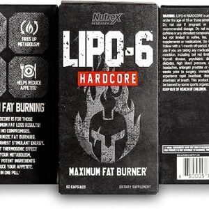Nutrex Research Lipo6 Hardcore Fat Burner