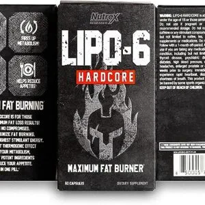 Nutrex Research Lipo6 Hardcore Fat Burner
