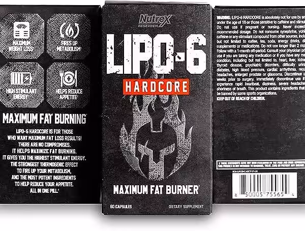 Nutrex Research Lipo6 Hardcore Fat Burner - product image