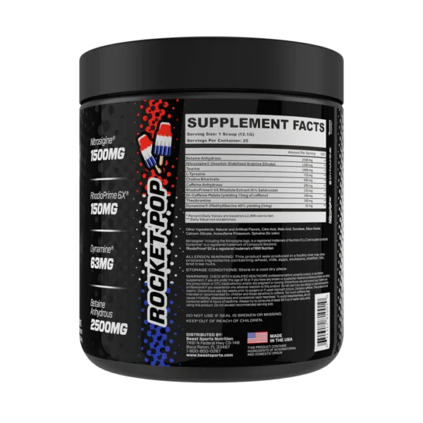 Beast Mode X Extreme Preworkout