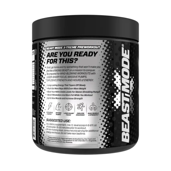 Beast Mode X Extreme Preworkout