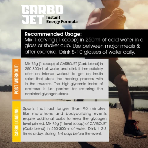 HealthFarm Series Carbojet Instant Energy Drink - Image 3