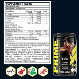 Bigflex Prime Bcaa Branch Chain Amino Acid