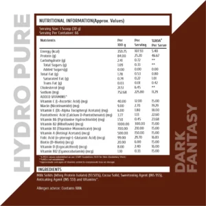 Healthfarm Hydro Pure Whey Protein Isolate Pure