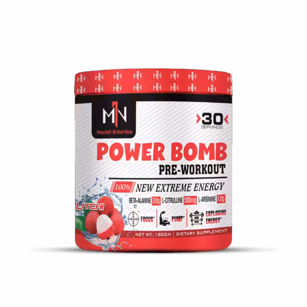 MuscleD-IN Nutrition Power Bomb Pre Workout - Sports Nutrition Supplement
