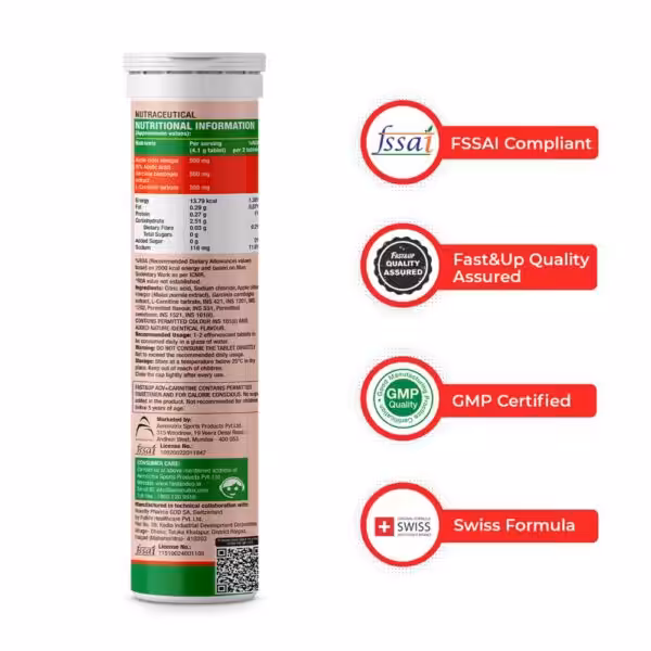 Fast&Up Apple Cider Vinegar - product image