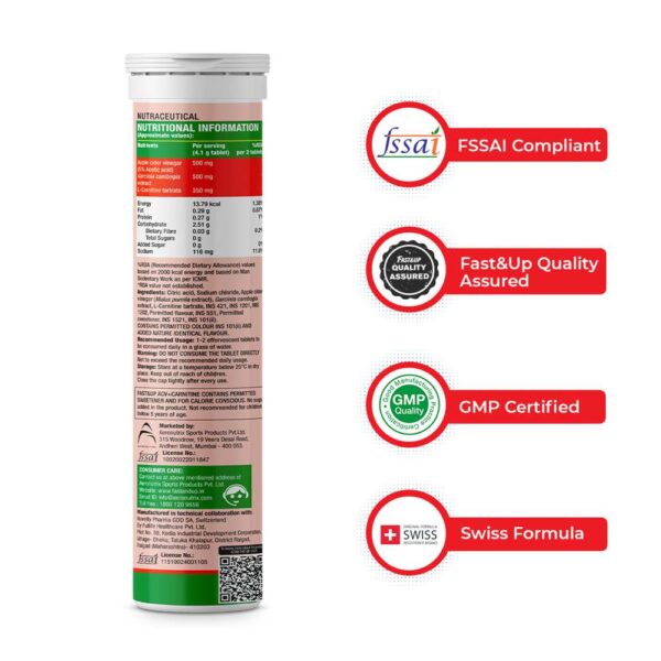 Fast&Up Apple Cider Vinegar