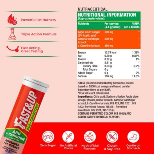 Fast&Up Apple Cider Vinegar - Image 4