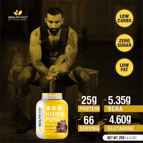 Healthfarm Hydro Pure Whey Protein Isolate Pure - product image