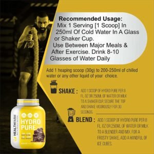 Healthfarm Hydro Pure Whey Protein Isolate Pure