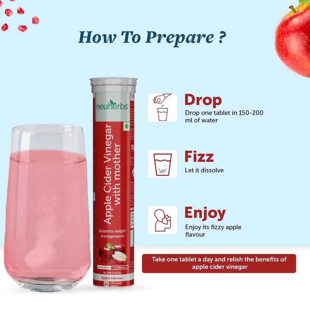 Neuherbs Plant Based Apple Cider Vinegar With Mother - product image