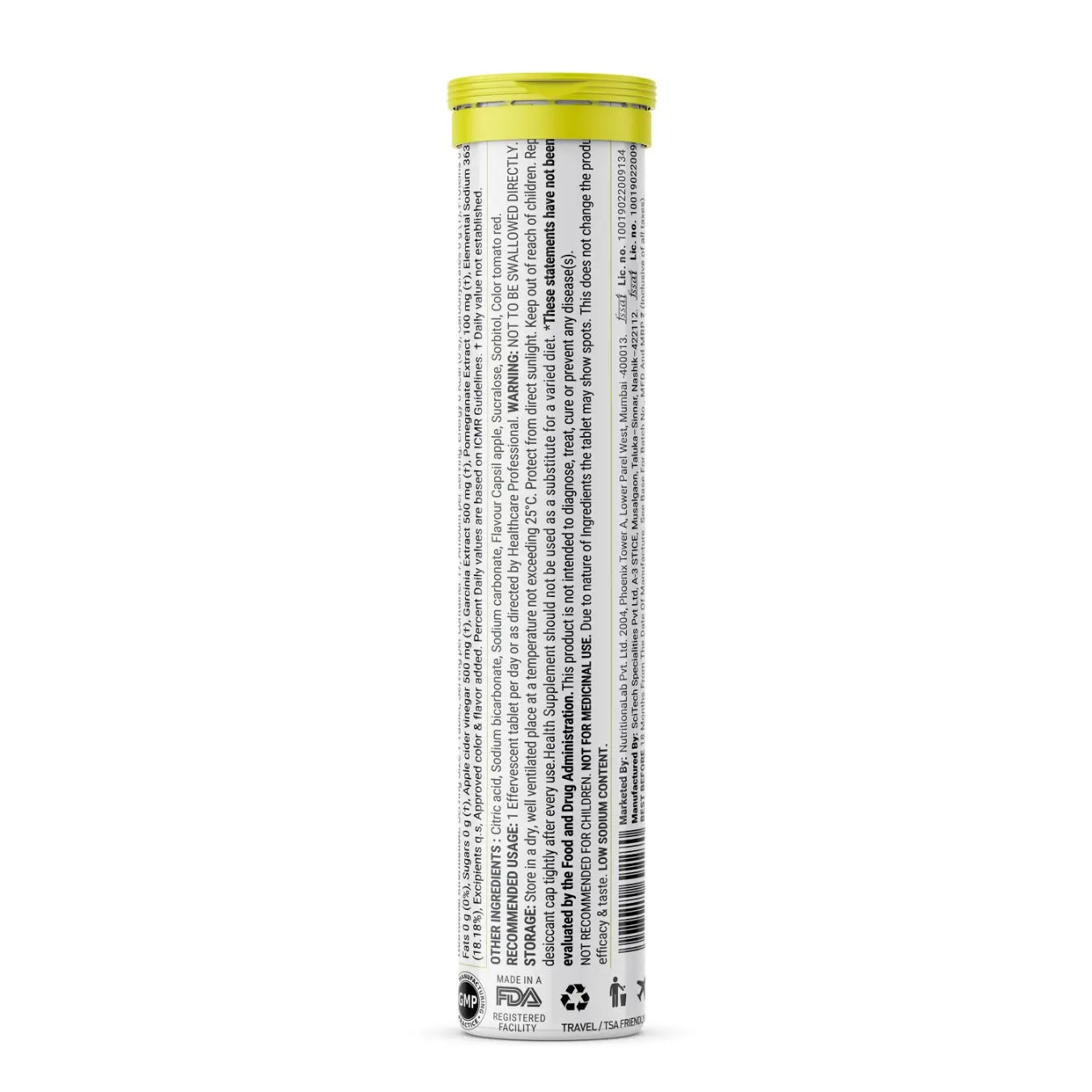 Wellbeing Nutrition Apple Cider Vinegar w/ Mother & Garcinia Cambogia - product image
