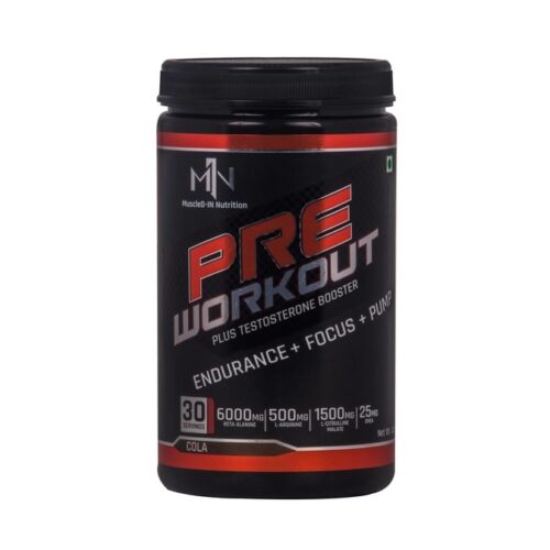 MuscleD-IN Nutrition PRE WORKOUT With Testosterone Booster