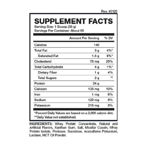 Evogen Nutrition Evofusion Whey Protein