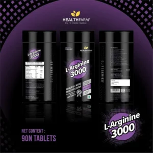 HEALTHFARM L Arginine 3000 mg Tablets
