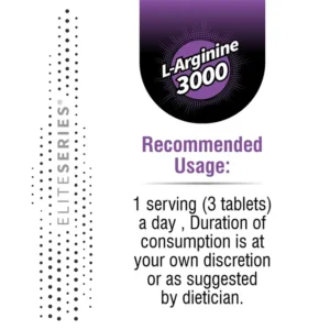 HEALTHFARM L Arginine 3000 mg Tablets