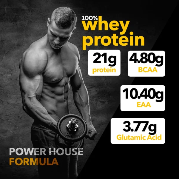 Healthfarm 100% Whey Protein Power House Formula